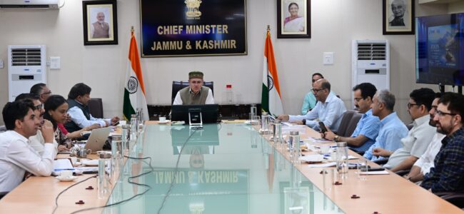 CM Omar Abdullah lays roadmap for J&K’s first International Film Festival, aims to restore Kashmir’s role in cinematic production