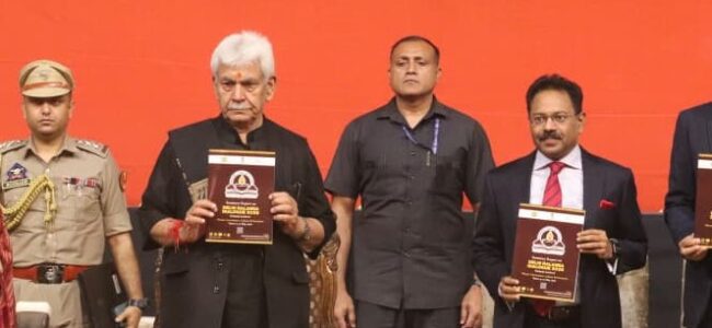 Kashmir drew scholars from across Asia, shared knowledge with Arab world: LG Sinha