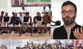 MP Ruhullah Mehdi convenes Public Darbar at Pulwama