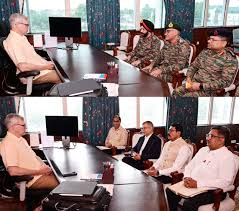 CM meets delegations, discusses housing, urban infrastructure and connectivity projects