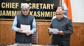 CS administers Oath of Office to Chairperson JKWRRA CS administers Oath of Office to Chairperson JKWRRA