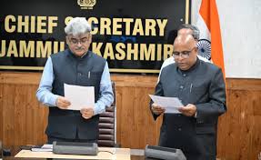 CS administers Oath of Office to Chairperson JKWRRA