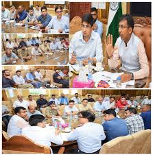 Div Com reviews Preparations for International Yoga Day Celebrations