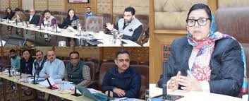 Sakeena Itoo reviews performance, functioning of J&K MSCL