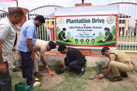 JKPPS Bemina Organizes Plantation Drive on World Environment Day