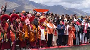 First-ever Sindhu Kumbh begins at Leh First-ever Sindhu Kumbh begins at Leh