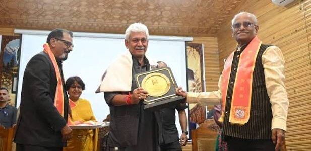 Lt Guv attends launch ceremony of e-edition of collected works of MM Malaviya