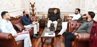 Legislator, deputations call on Forest Minister; Project developmental issues