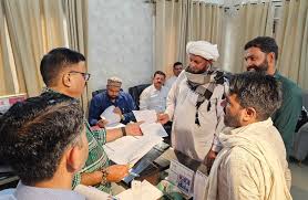 Javed Rana meets Jammu region delegations Javed Rana meets Jammu region delegations