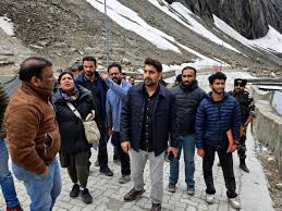 Secretary RDD reviews sanitation preparedness near Holy Cave for SANJY-2026