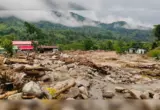Flash floods hit Guridraman village in south Kashmir’s Anantnag Flash floods hit Guridraman village in south Kashmir’s Anantnag