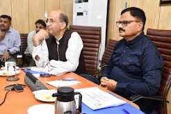 Jal Shakti Minister, Advisor to CM review I&FC sector of Kashmir Division