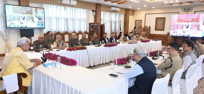 Lieutenant Governor chairs high-level security review meeting with senior officials