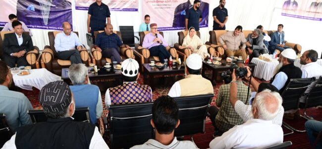 CM Omar Abdullah reviews Shopian’s progress, dedicates ₹76 crore development package for district