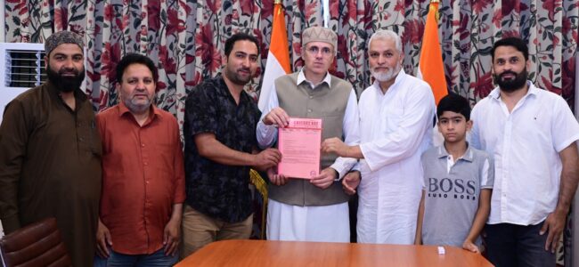 CM Omar Abdullah meets delegations, assures examination of public and industry-related issues CM Omar Abdullah meets delegations, assures examination of public and industry-related issues