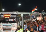 Third batch of about 5,000 Amarnath pilgrims leaves Jammu for Kashmir Third batch of about 5,000 Amarnath pilgrims leaves Jammu for Kashmir