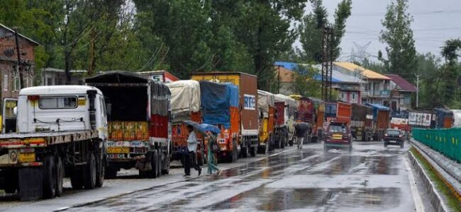 Inclement Weather: Jammu-Srinagar highway shut for third day following landslides