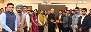 IIS Officer Trainees call on Lt Guv