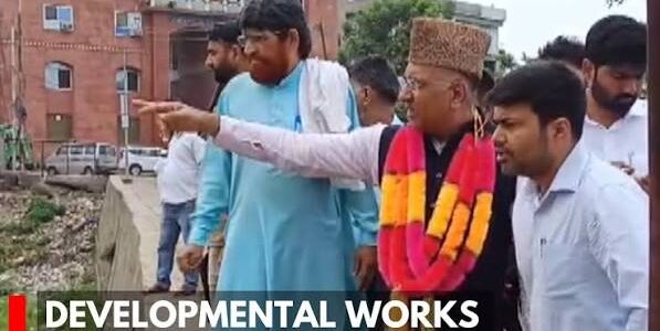 MP Er. Ghulam Ali Khatana inspects Bathindi–Sunjwan