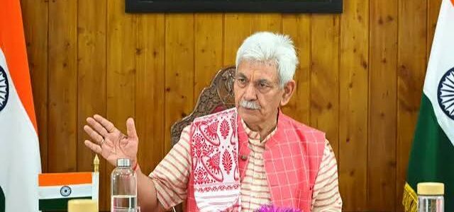 Lt Guv reviews action against circulation of anti-national Literature Lt Guv reviews action against circulation of anti-national Literature