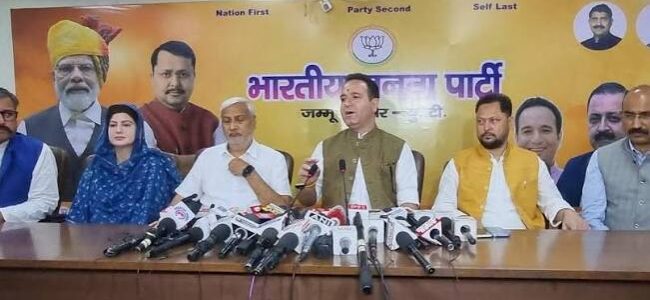 Omar indulging in political theatrics in New Delhi: Sunil Sharma