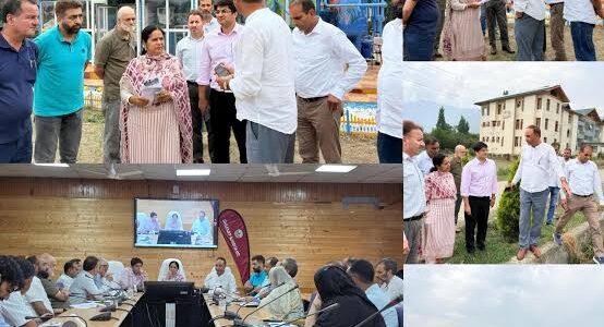 Mandeep Kaur reviews green campus initiatives at SKUAST-K Mandeep Kaur reviews green campus initiatives at SKUAST-K