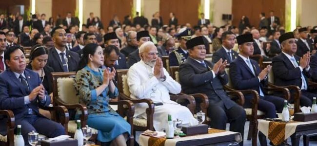 India follows path of development, not expansionism: PM Modi at Indonesian parliament India follows path of development, not expansionism: PM Modi at Indonesian parliament
