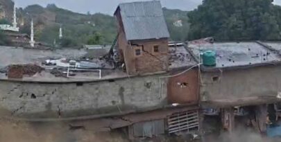Rain Fury: Floods sweep away shops and vehicles, rivers in spate due to relentless rain