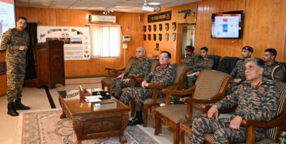 Army chief General Seth reviews security situation in Kashmir